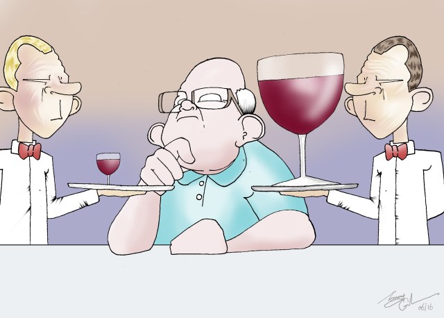 Wine Cartoon